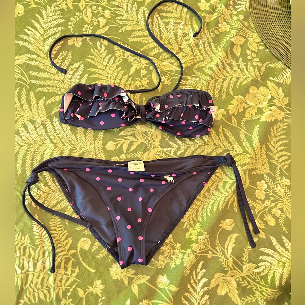Abercrombie & Fitch Ruffle Top Bikini-women’s XXS  from A&F Kids M top/L bottom